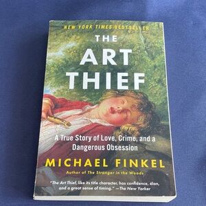 The Art Thief by Michael Finkel - Multicolor Cover